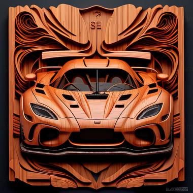 3D модель Koenigsegg Agera RS (STL)